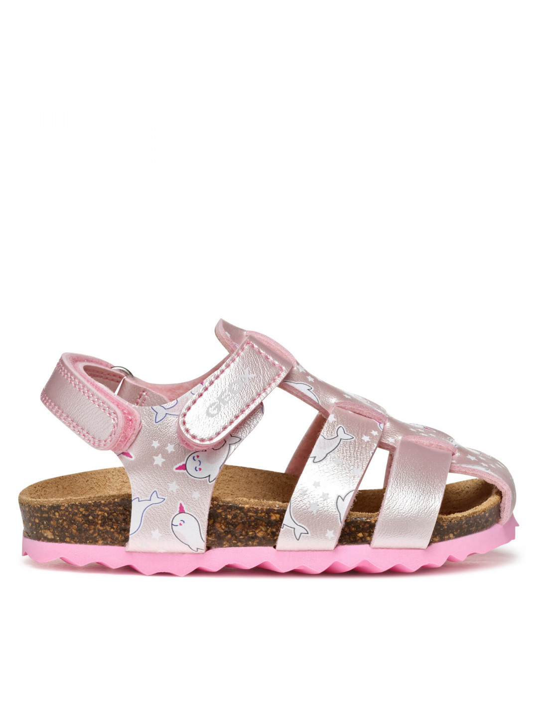 Sandály Geox B Sandal Chalki B452RA 0PVNF C8010 M Růžová